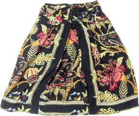 00's Floral Silk and Rayon Breezy Skirt by Citro 00's Floral Silk and Rayon Breezy Skirt by Citro