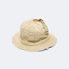 11.5oz THE OLD MAN AND THE SEA Hat (SOFT CRASH REMAKE) - Beige 11.5oz THE OLD MAN AND THE SEA Hat (SOFT CRASH REMAKE) - Beige