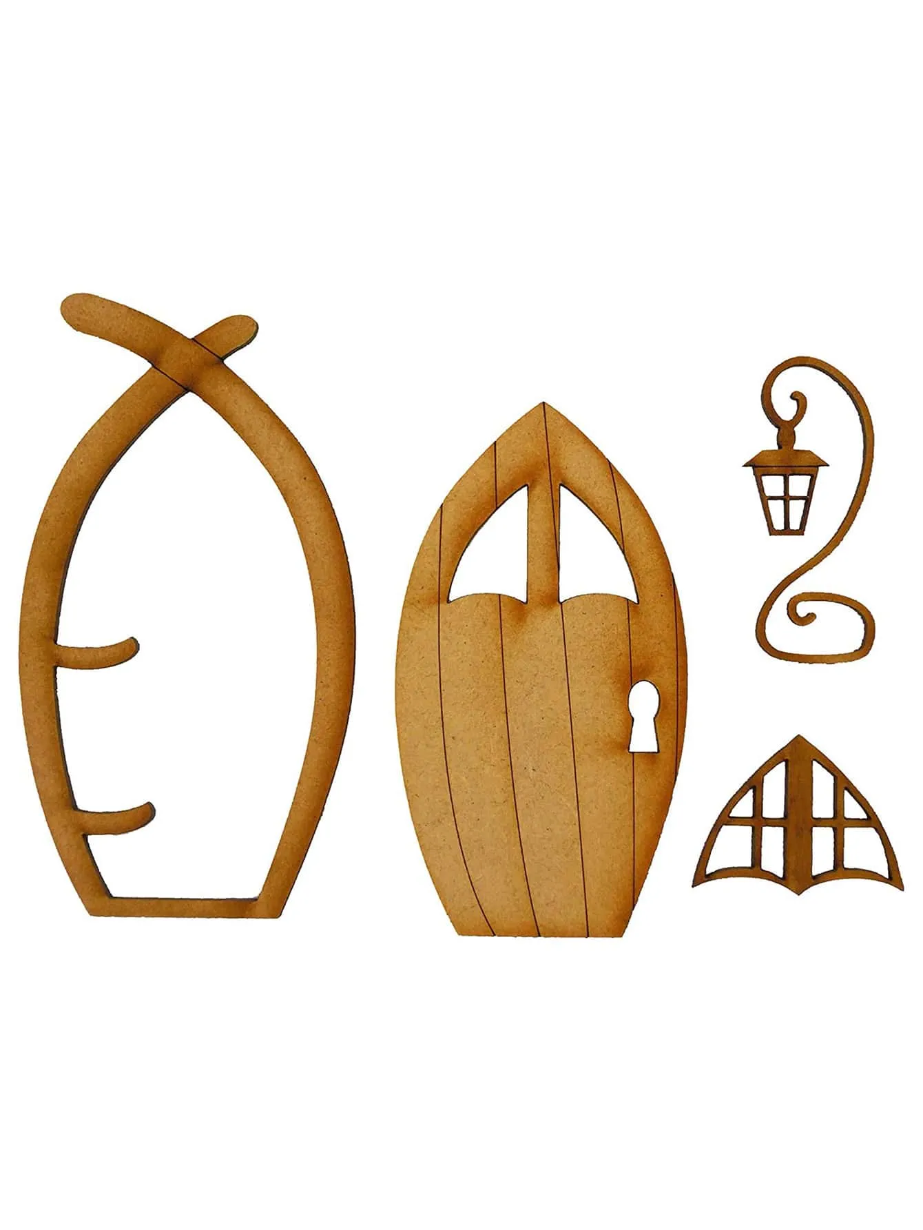 1pc Door Shaped Garden Sculpture