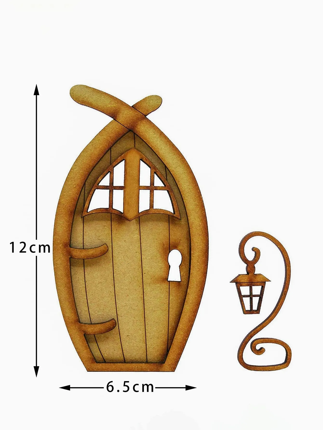 1pc Door Shaped Garden Sculpture