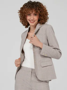 2-Button Blazer With Flap Pockets 2-Button Blazer With Flap Pockets