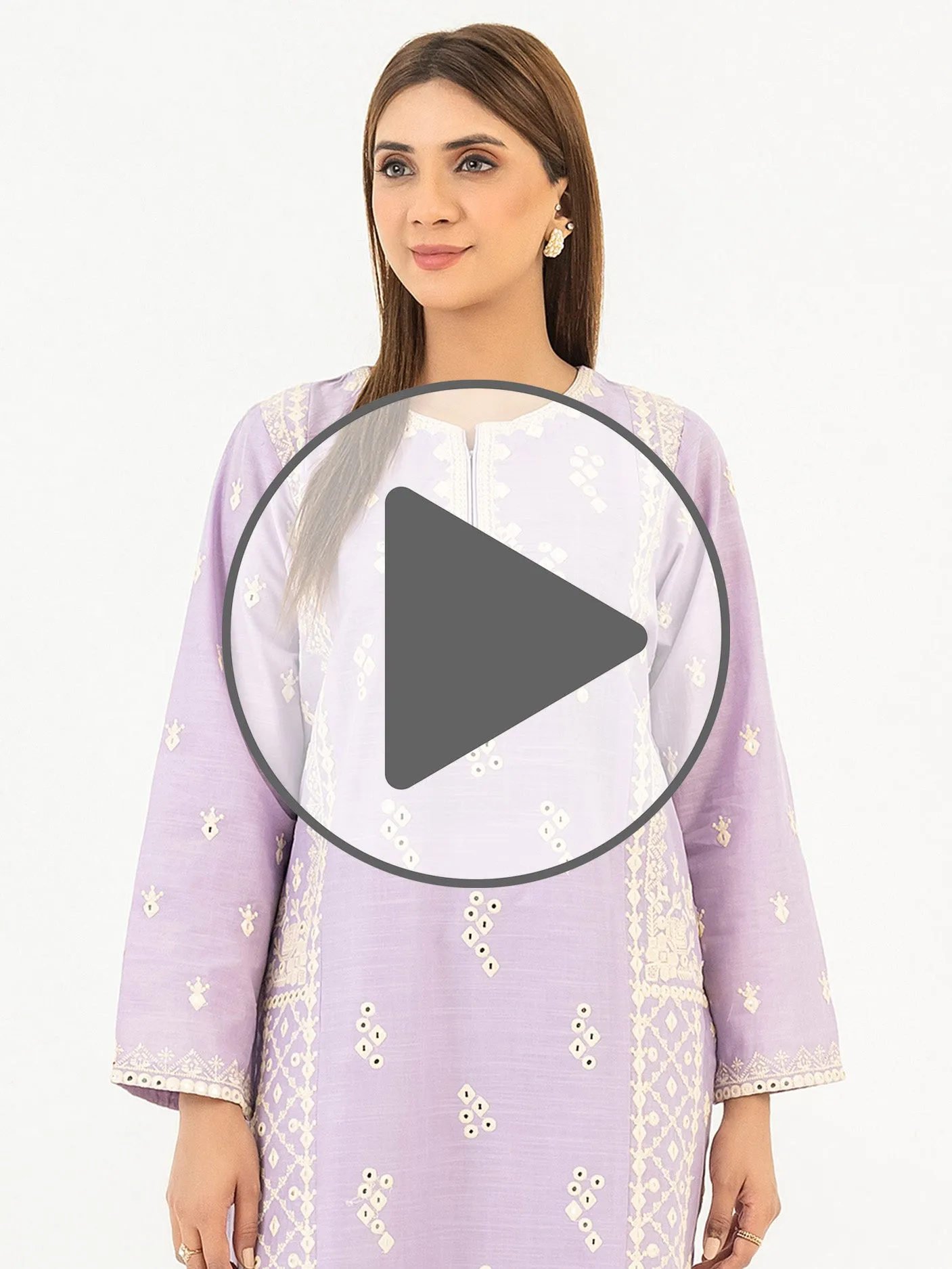 2 Piece Lawn Suit-Embroidered (Pret)