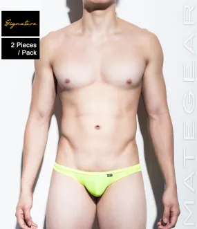 [2pc/Pack] Signature Mini Swim Bikini - Kum Ja (Solid Series II / Without Lining)