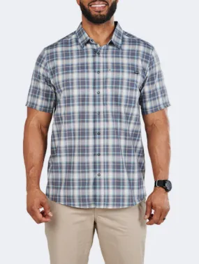 5-11 Brand Wyatt S/S Plaid Men Tactical Shirt Turbulence 5-11 Brand Wyatt S/S Plaid Men Tactical Shirt Turbulence