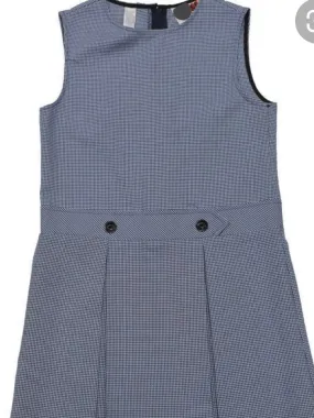 A  Drop Waist Jumper Plaid 03N