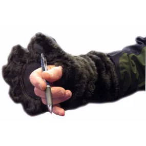 Adult Brown Faux Fur Mittens Adult Brown Faux Fur Mittens