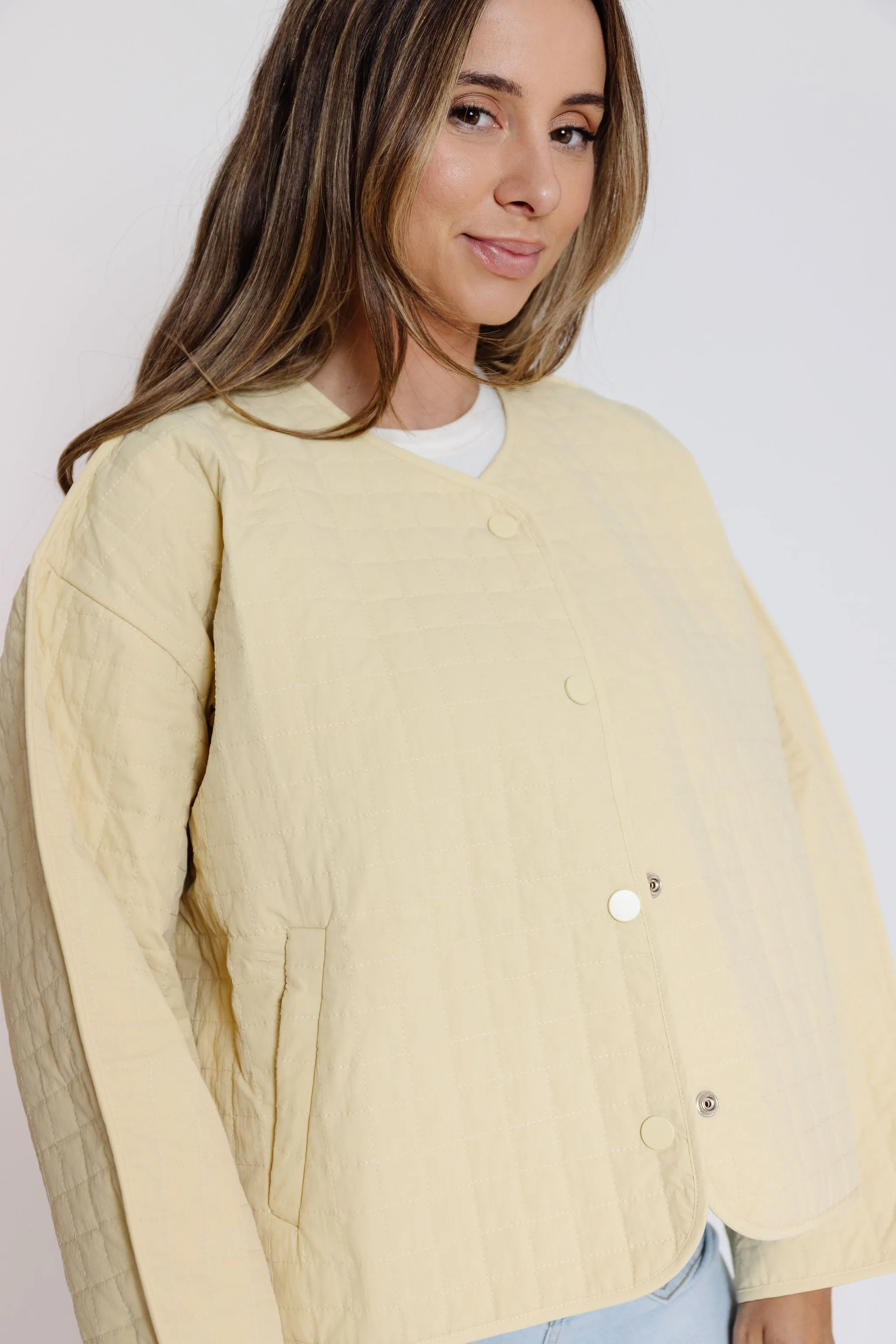 Aimee Jacket in Yellow
