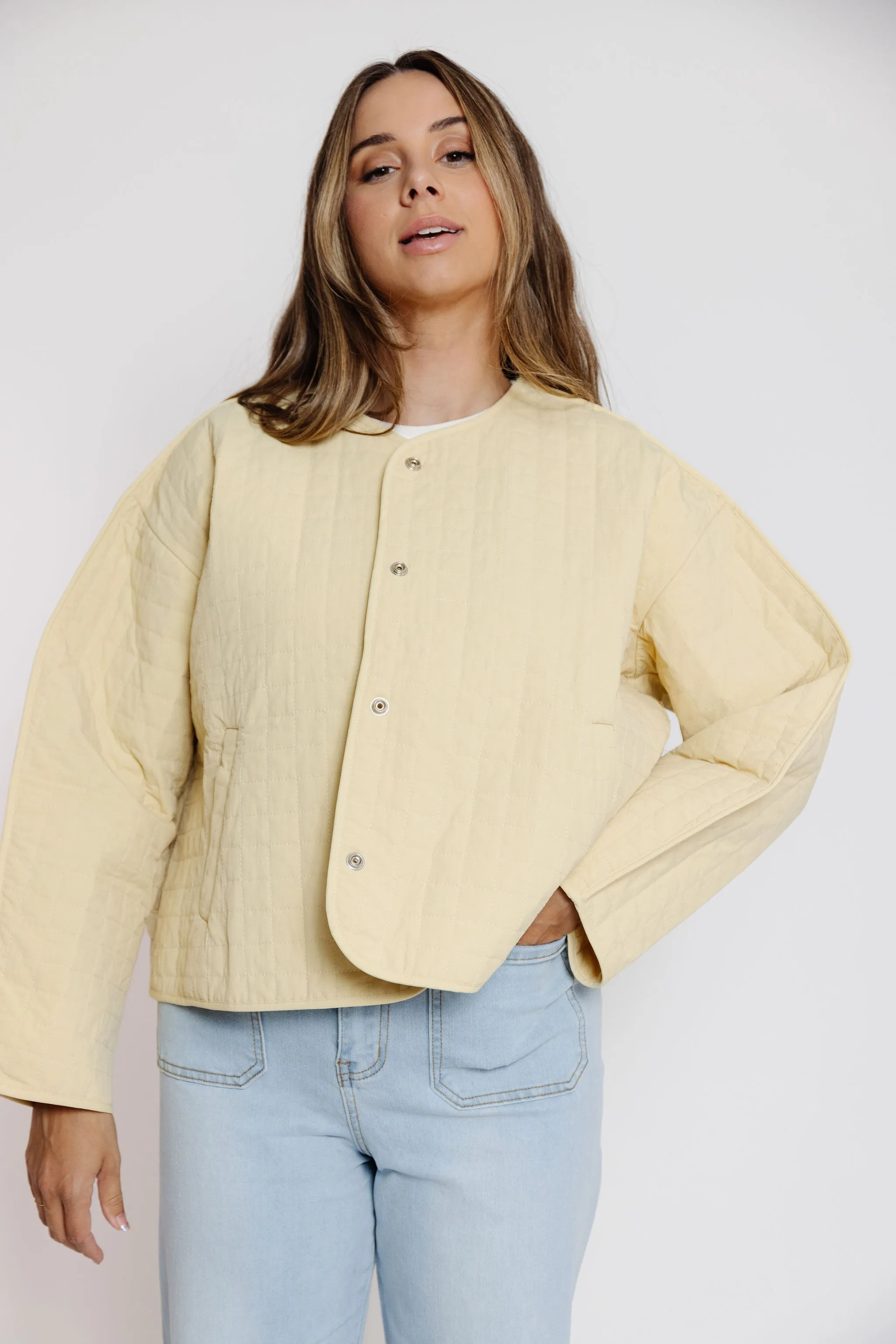 Aimee Jacket in Yellow