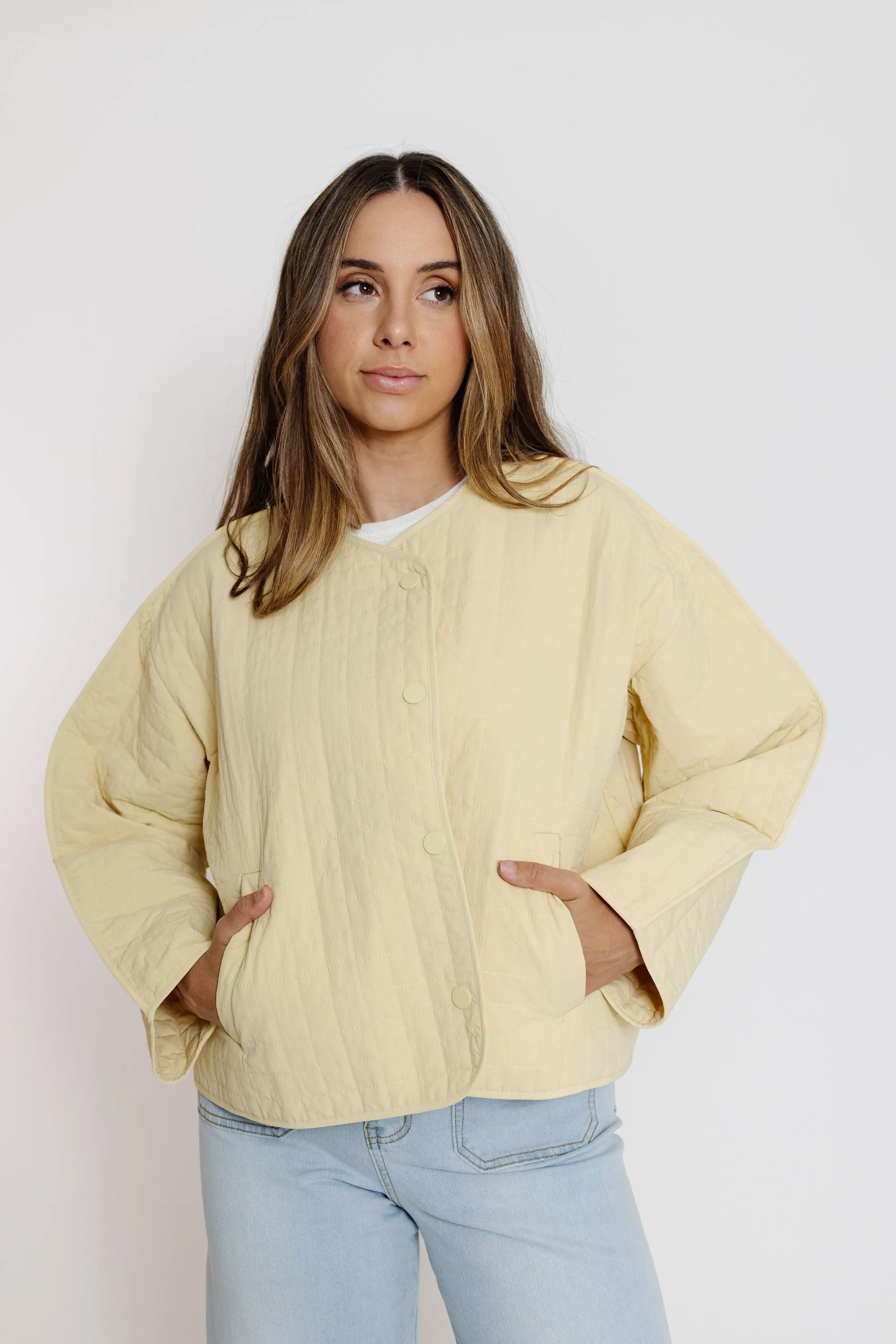 Aimee Jacket in Yellow