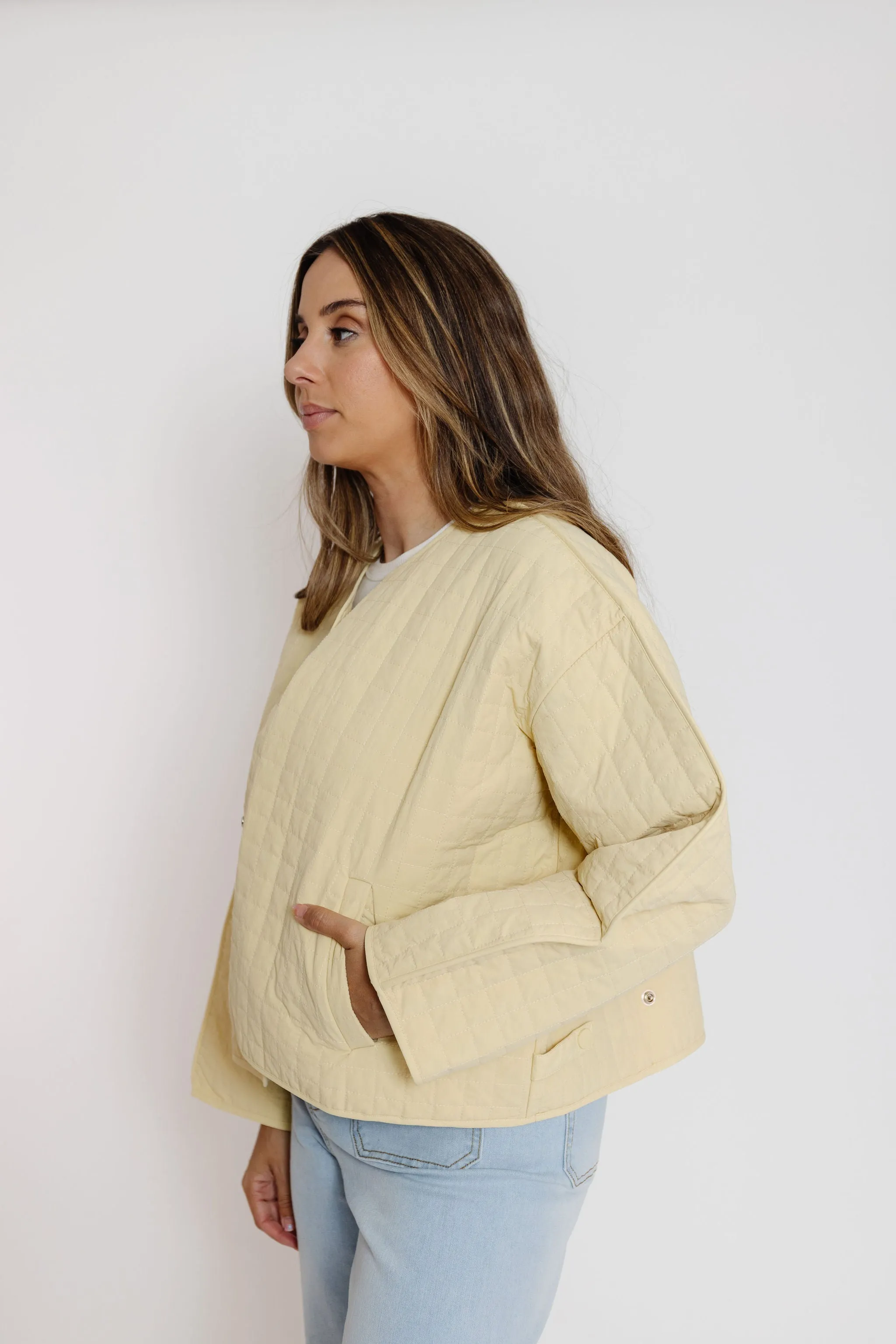 Aimee Jacket in Yellow