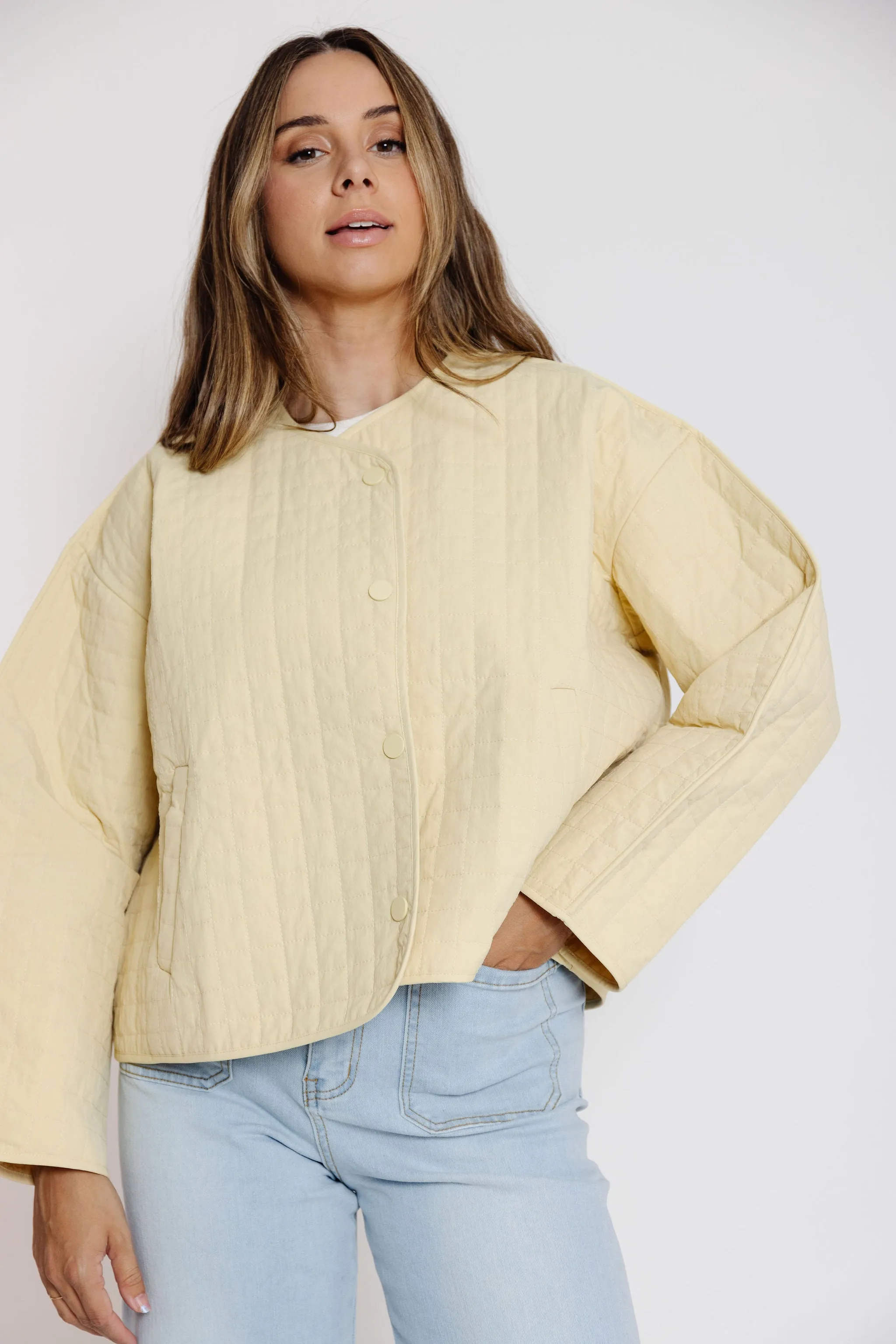 Aimee Jacket in Yellow