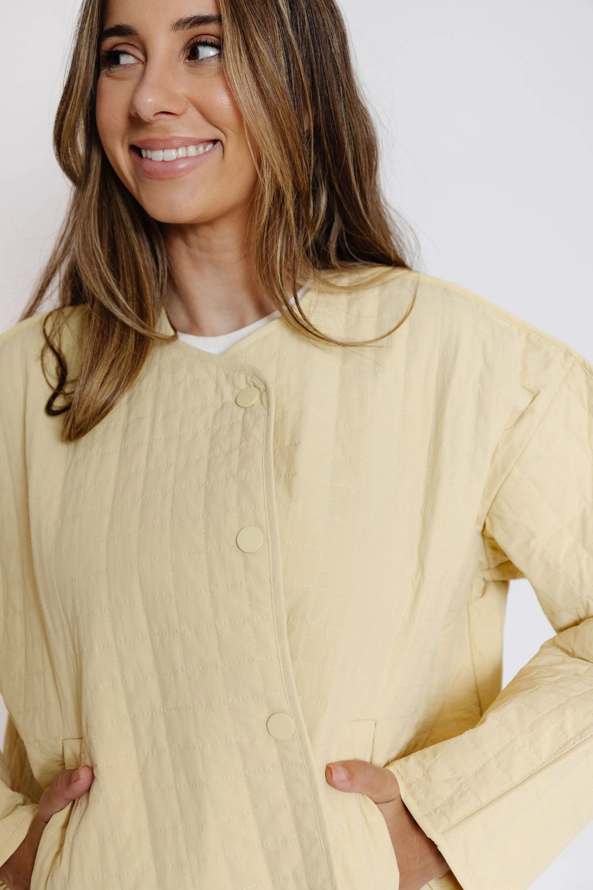 Aimee Jacket in Yellow