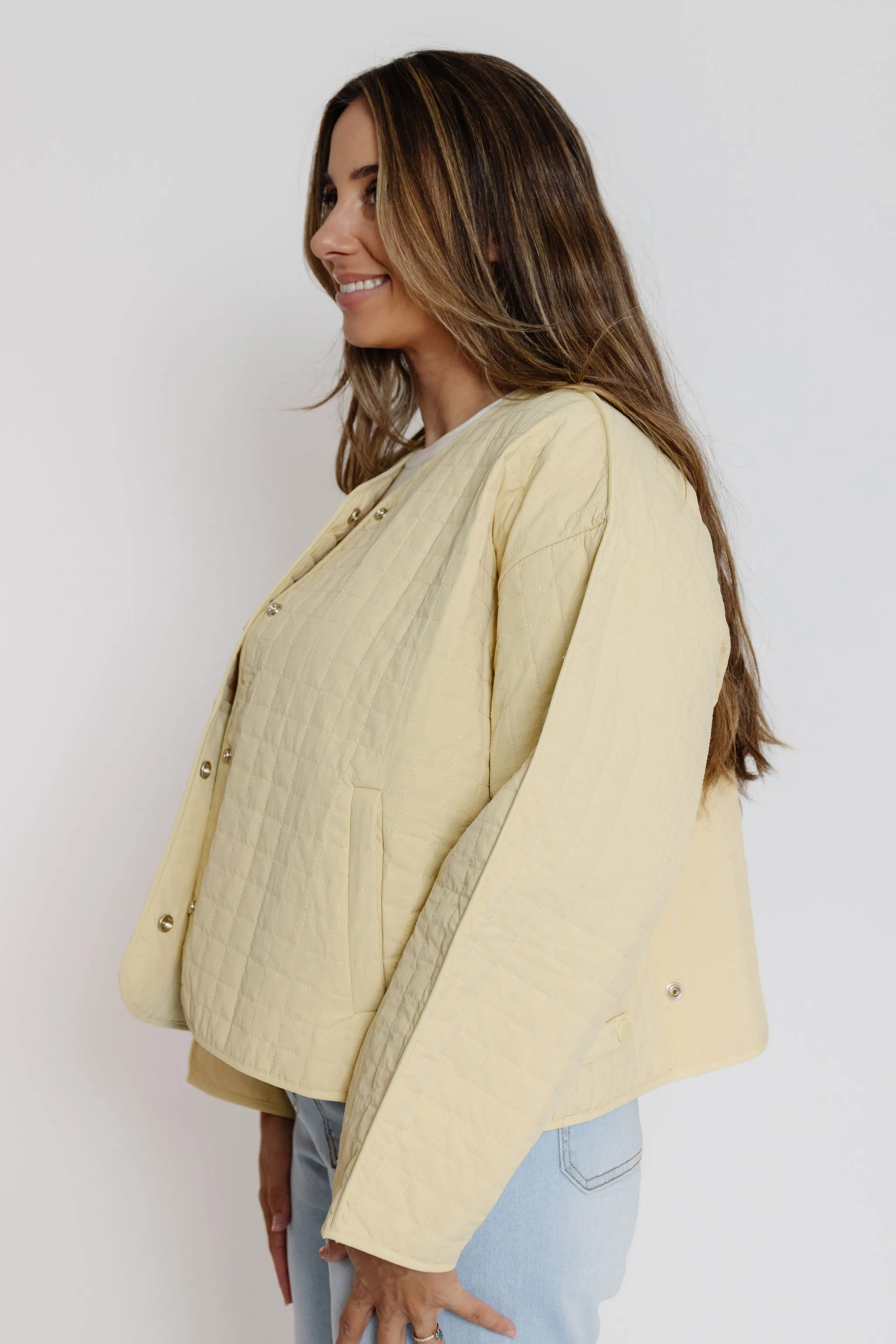 Aimee Jacket in Yellow