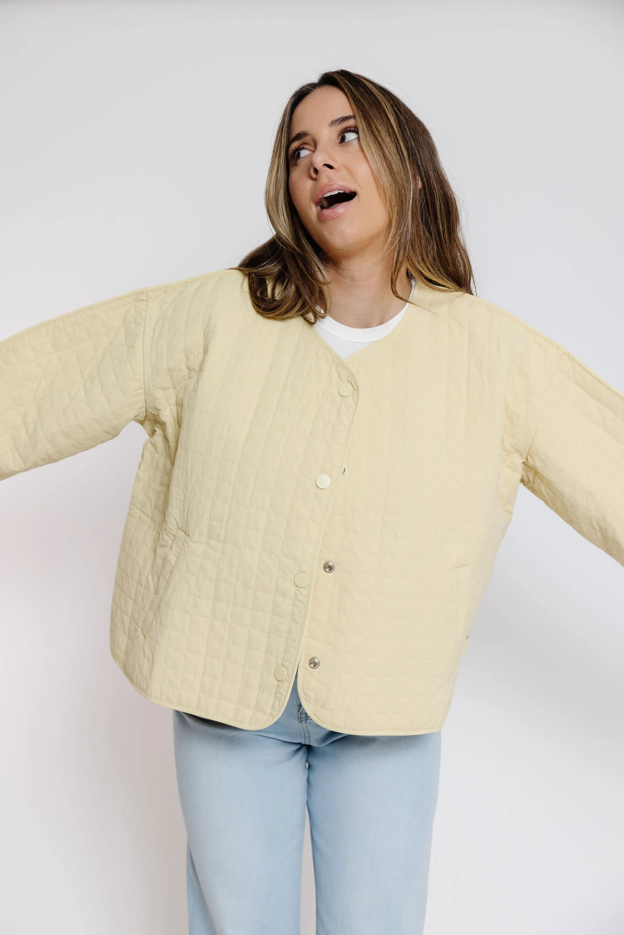 Aimee Jacket in Yellow