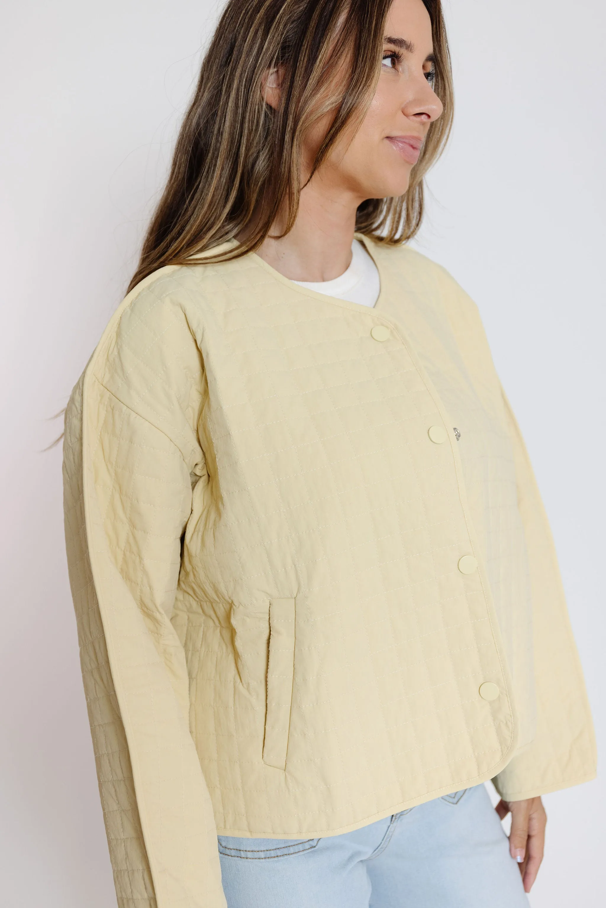 Aimee Jacket in Yellow