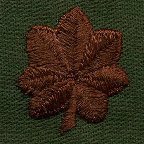 Air Force Embroidered Rank: Major - embroidered on subdued fatigue (NON-REFUNDABLE) Air Force Embroidered Rank: Major - embroidered on subdued fatigue (NON-REFUNDABLE)