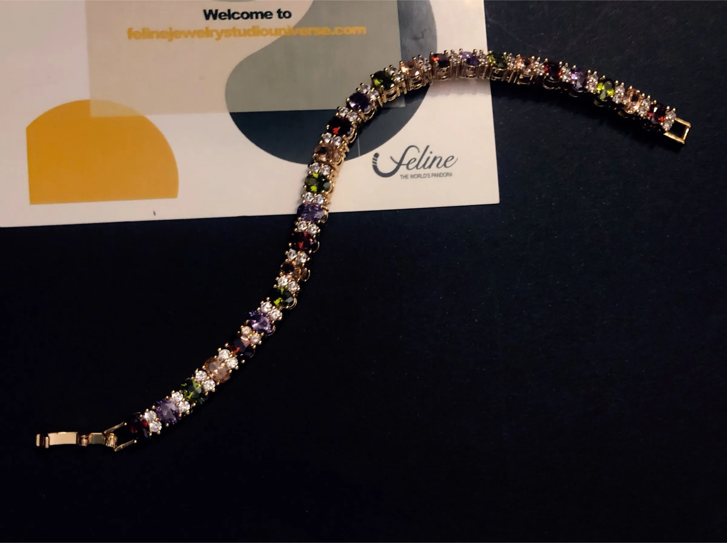 Alicia Multi Stone Bracelet