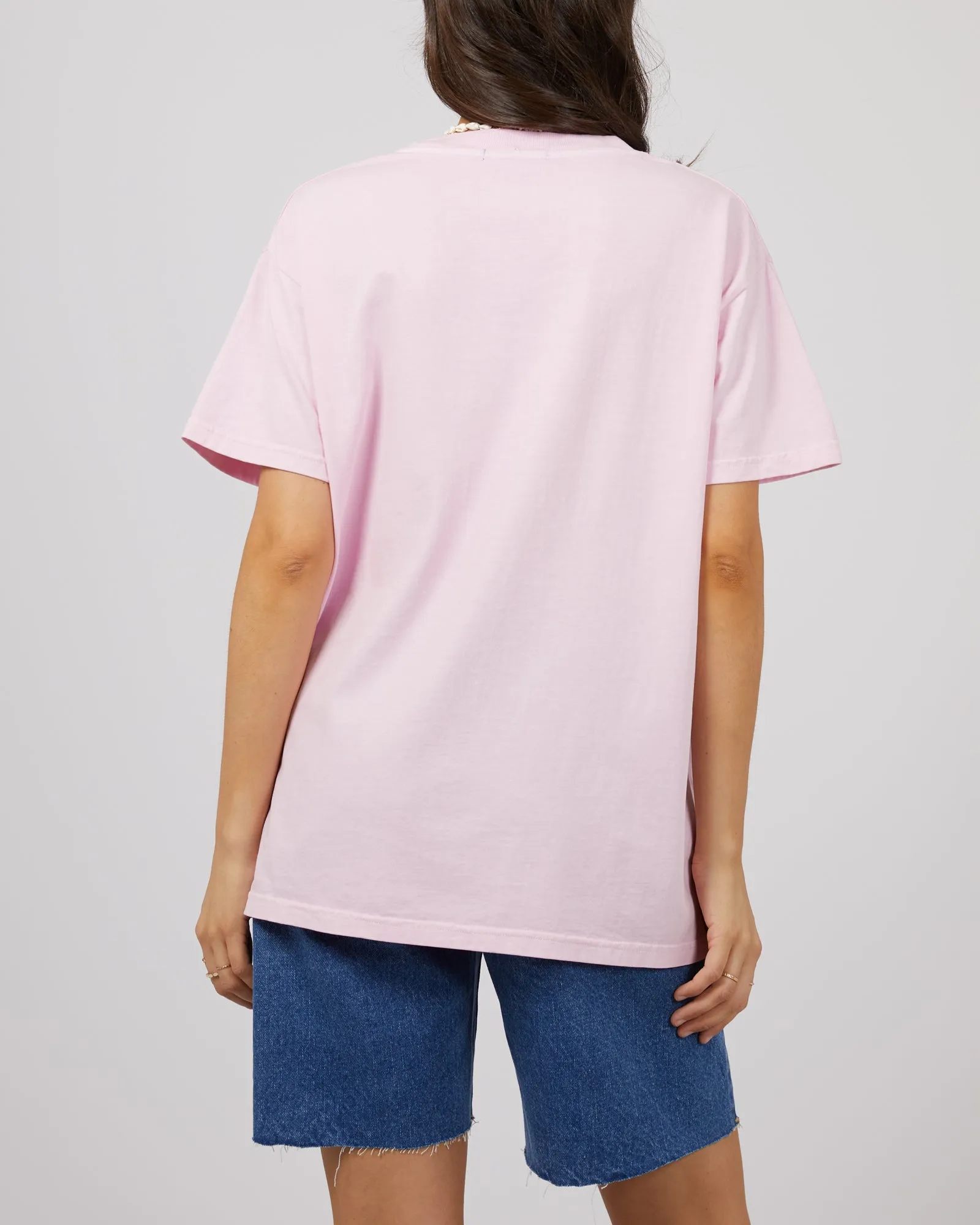 All About Eve Baja Standard Tee Light Pink