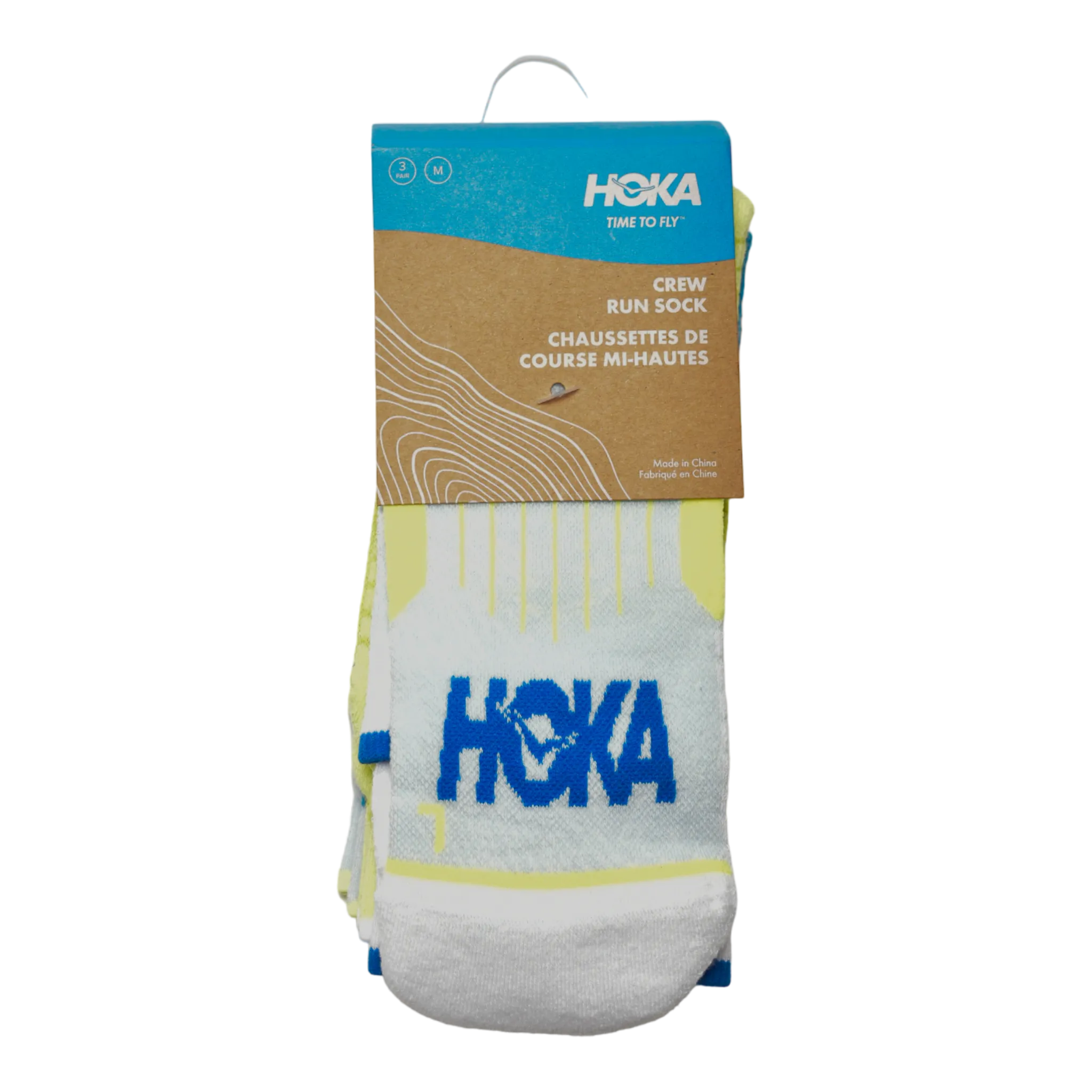 All Gender Crew Run Sock 3-Pack