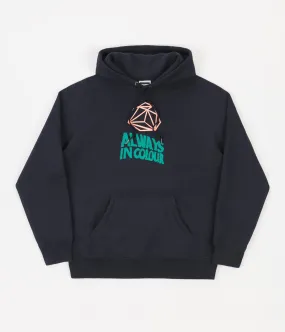Always in Colour Geometric Hoodie - Navy Always in Colour Geometric Hoodie - Navy