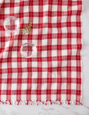 Annabelle Plaid tablecloth by Heather Taylor Home Annabelle Plaid tablecloth by Heather Taylor Home