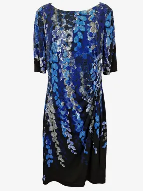 Anthea Crawford Draped Office Midi Dress Size 12 Anthea Crawford Draped Office Midi Dress Size 12