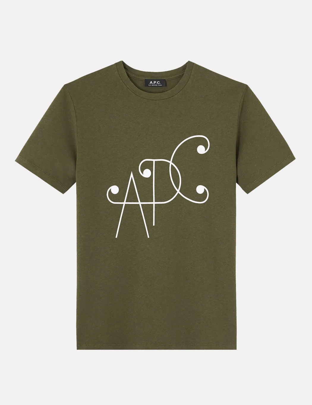 A.P.C. Ted T-Shirt - Khaki Green