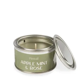 Apple Mint & Rose Paint Pot Candle Apple Mint & Rose Paint Pot Candle