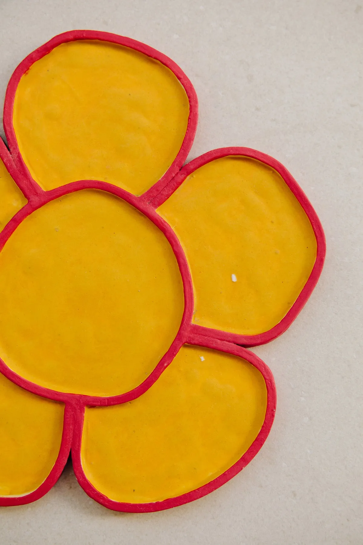 Apricot Flower Candy Tray