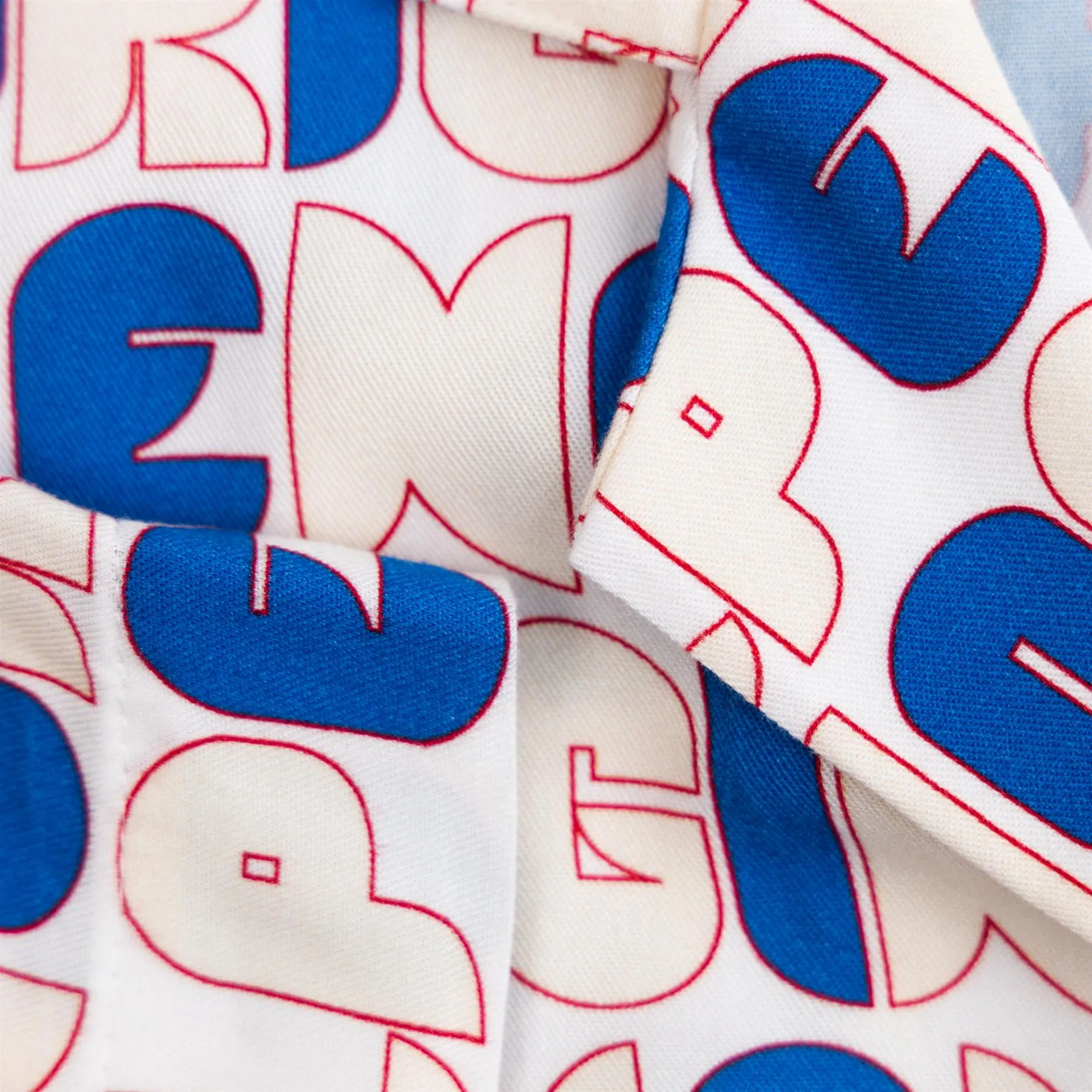 Archive Revere Collar Logo Print Shirt Bright White - SS24