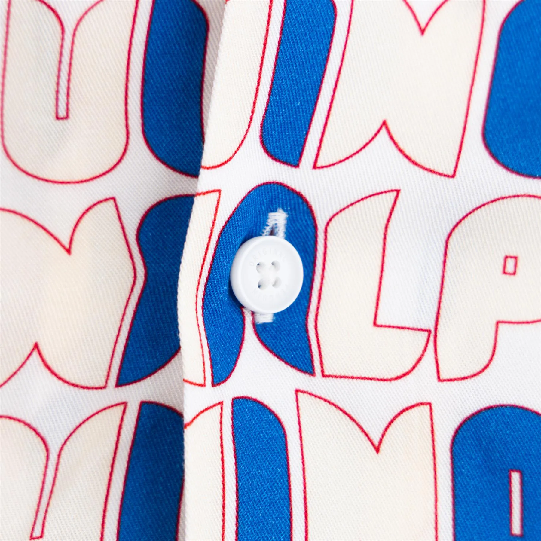 Archive Revere Collar Logo Print Shirt Bright White - SS24