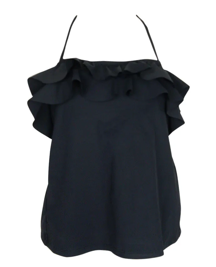 Assets by Spanx, Women's Shapewear, Ruffle Halter Tankini