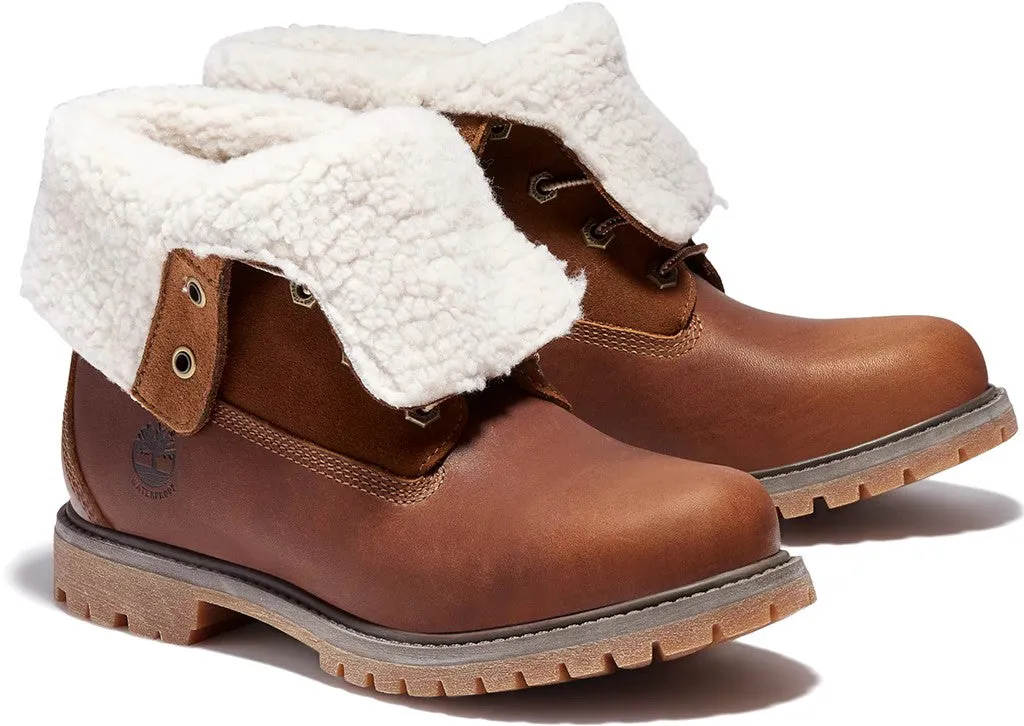 Authentics Teddy Fleece Waterproof Fold-Down Boots - Women's|-|Bottes imperméables Teddy Fleece de Authentics - Femme