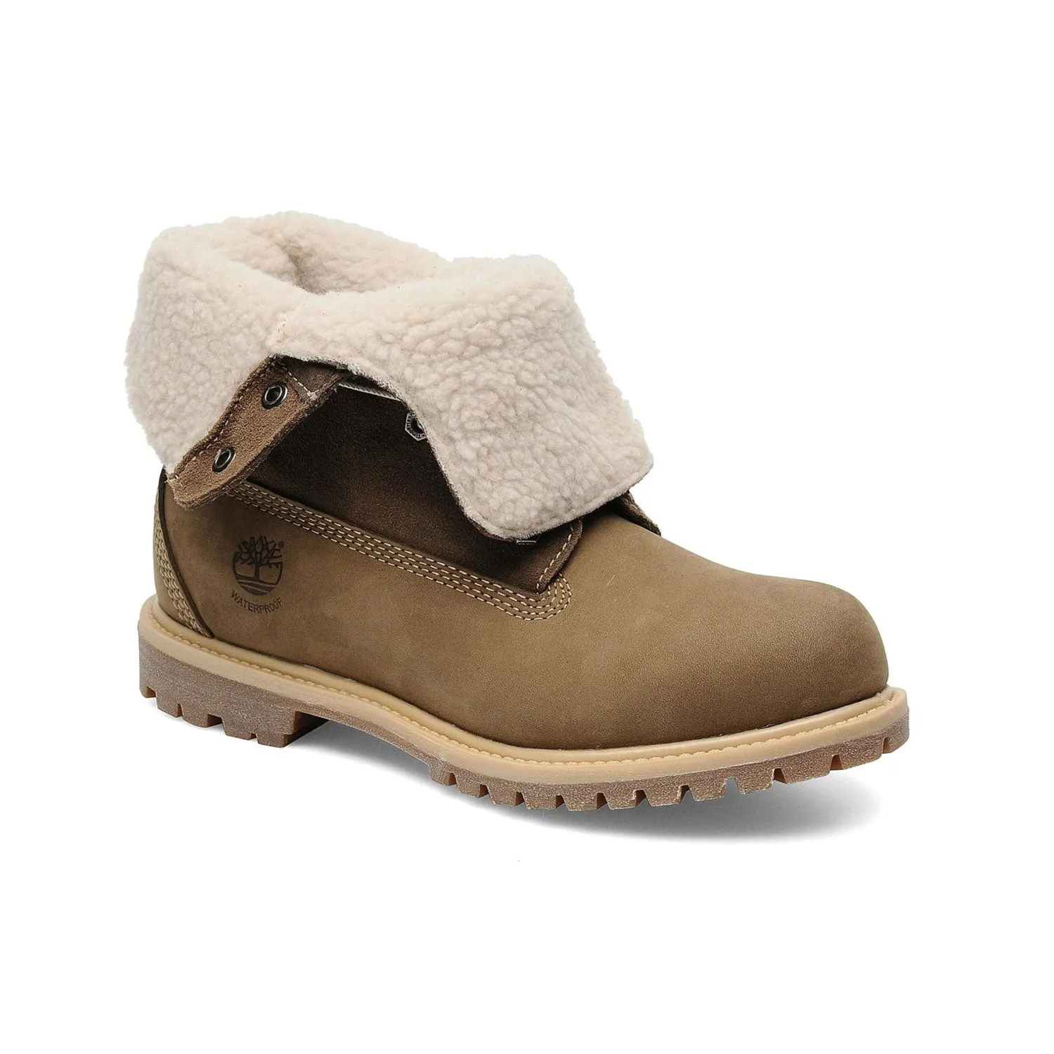 Authentics Teddy Fleece Waterproof Fold-Down Boots - Women's|-|Bottes imperméables Teddy Fleece de Authentics - Femme