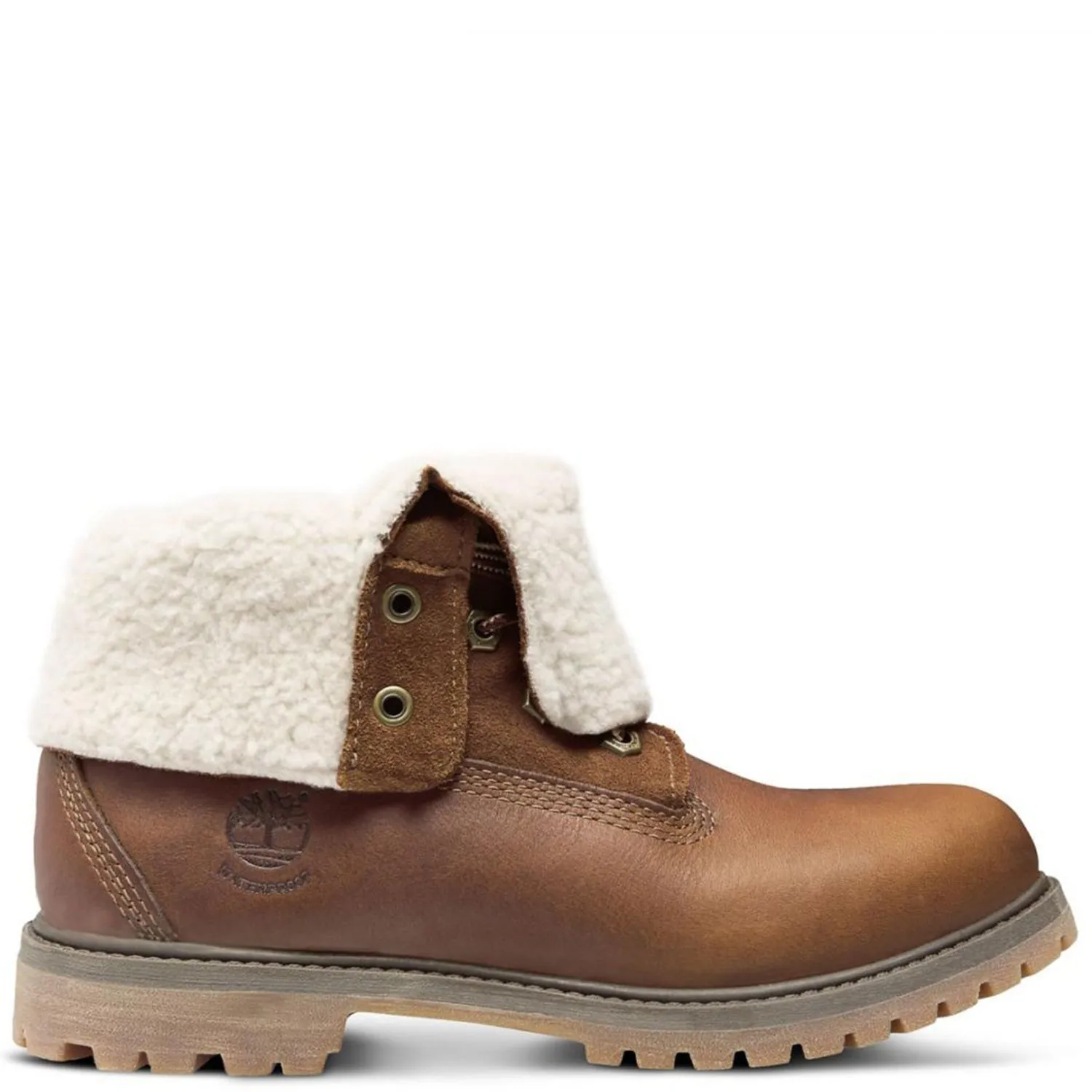 Authentics Teddy Fleece Waterproof Fold-Down Boots - Women's|-|Bottes imperméables Teddy Fleece de Authentics - Femme