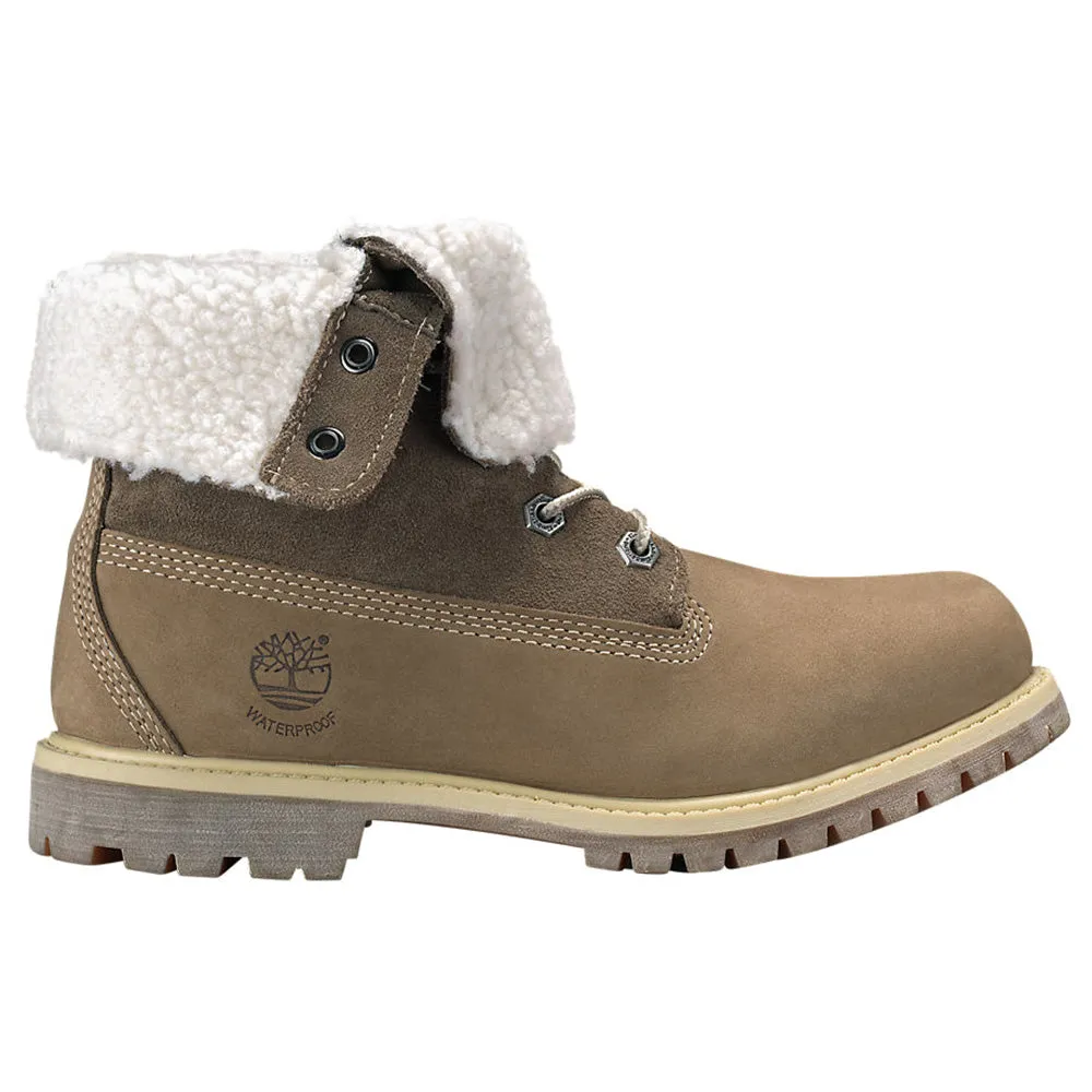 Authentics Teddy Fleece Waterproof Fold-Down Boots - Women's|-|Bottes imperméables Teddy Fleece de Authentics - Femme