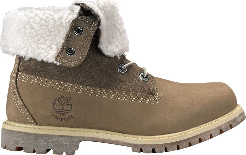 Authentics Teddy Fleece Waterproof Fold-Down Boots - Women's|-|Bottes imperméables Teddy Fleece de Authentics - Femme