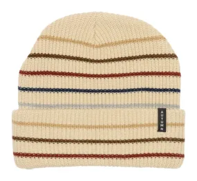 AUTUMN - MULTI STRIPE BEANIE NATURAL