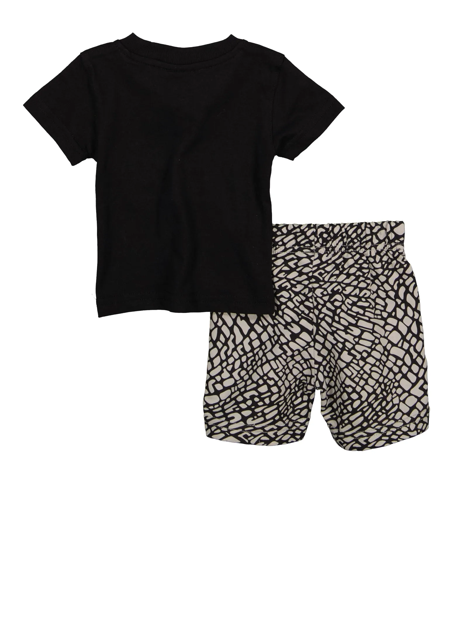 Baby Boys 0-9M Self Made Graphic Tee and Shorts with Hat