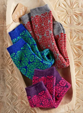 Barocco Alpaca Socks FINAL SALE (No Returns)