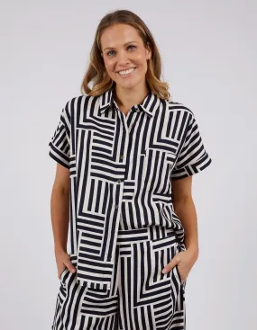 Bauhaus Shirt Navy & Oatmeal Bauhaus Shirt Navy & Oatmeal