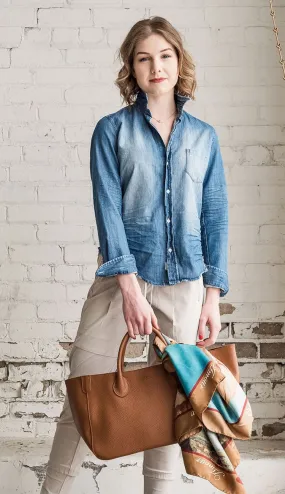 Beck Small Classic Tote Teddy Brown