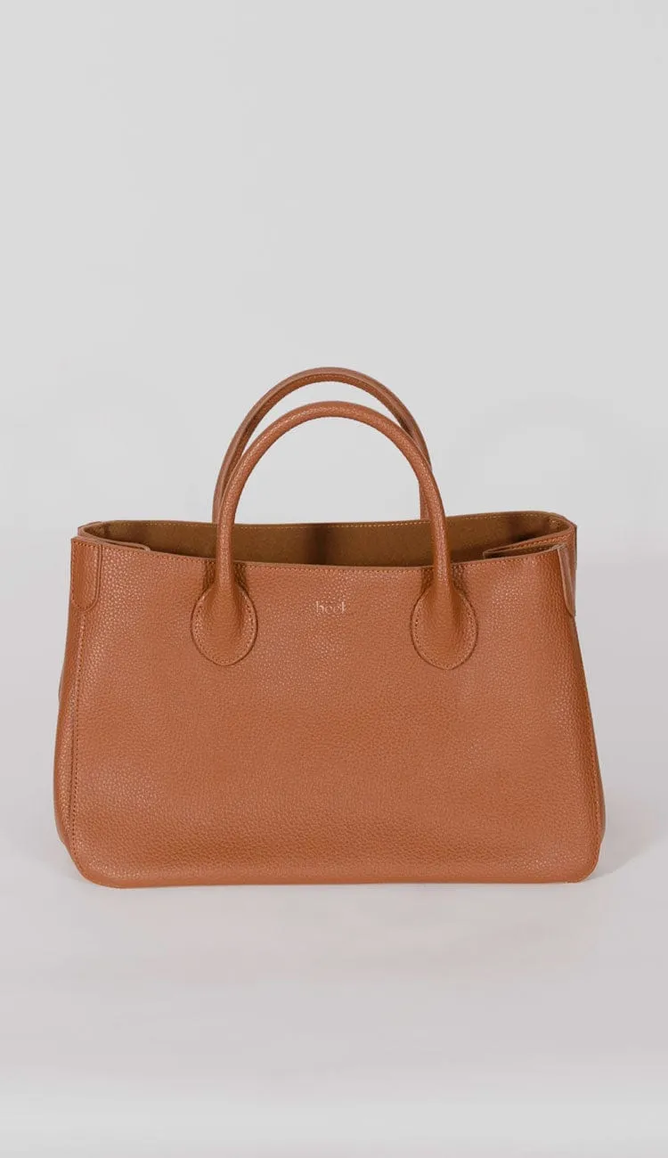 Beck Small Classic Tote Teddy Brown