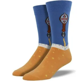 Beer Tap Socks Men's Crew Sock