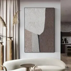 Beige Abstract Painting Contemporary Living Room Decor Ap121 Beige Abstract Painting Contemporary Living Room Decor Ap121