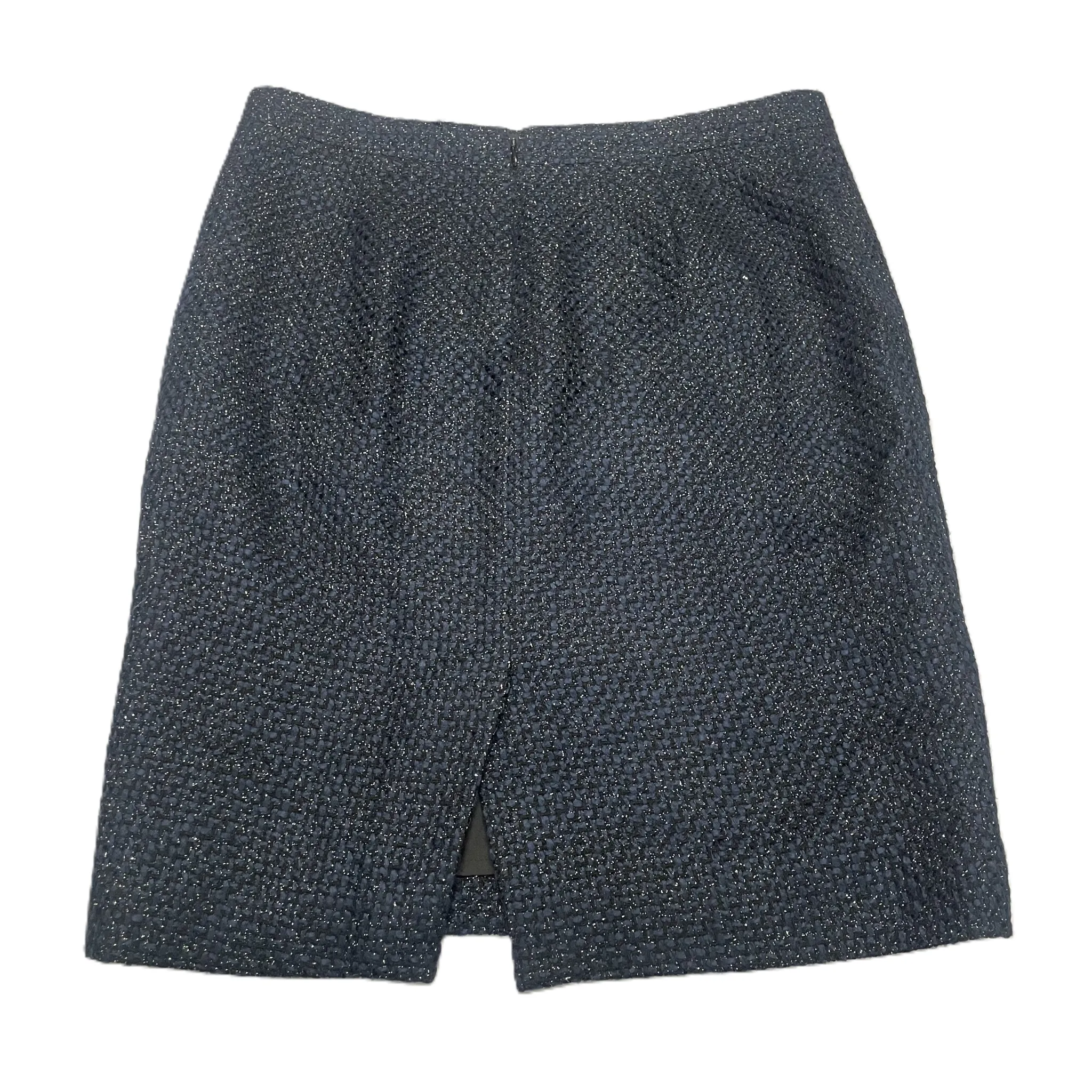 Black & Blue Skirt Midi By J. Crew, Size: 10