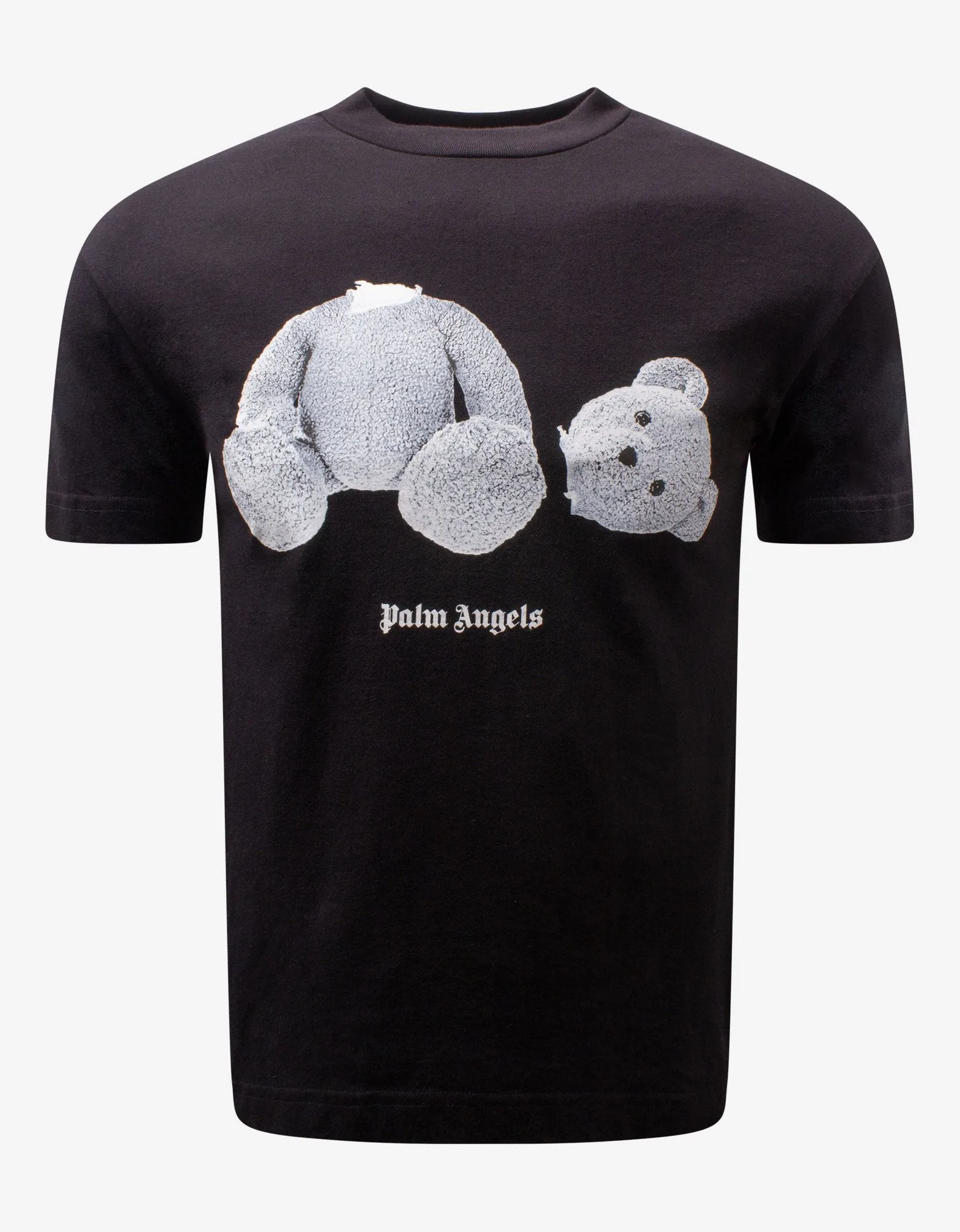Black Ice Bear Print T-Shirt