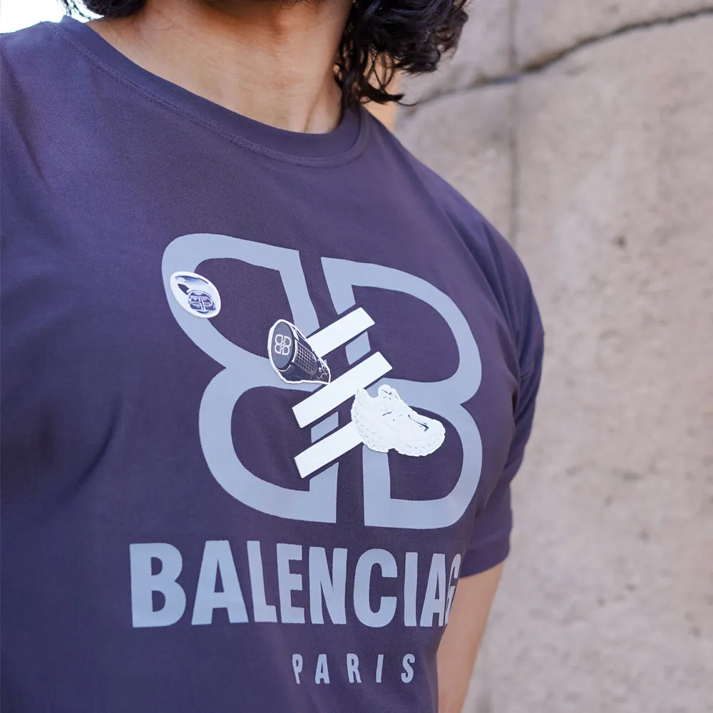 Blancga Digital high density artwork oversize T-shirts