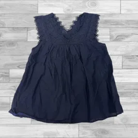 Blue Top Sleeveless J. Crew, Size Xs Blue Top Sleeveless J. Crew, Size Xs