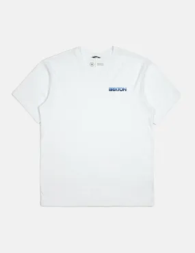 Brixton Interceptor II Premium T-Shirt - White Brixton Interceptor II Premium T-Shirt - White
